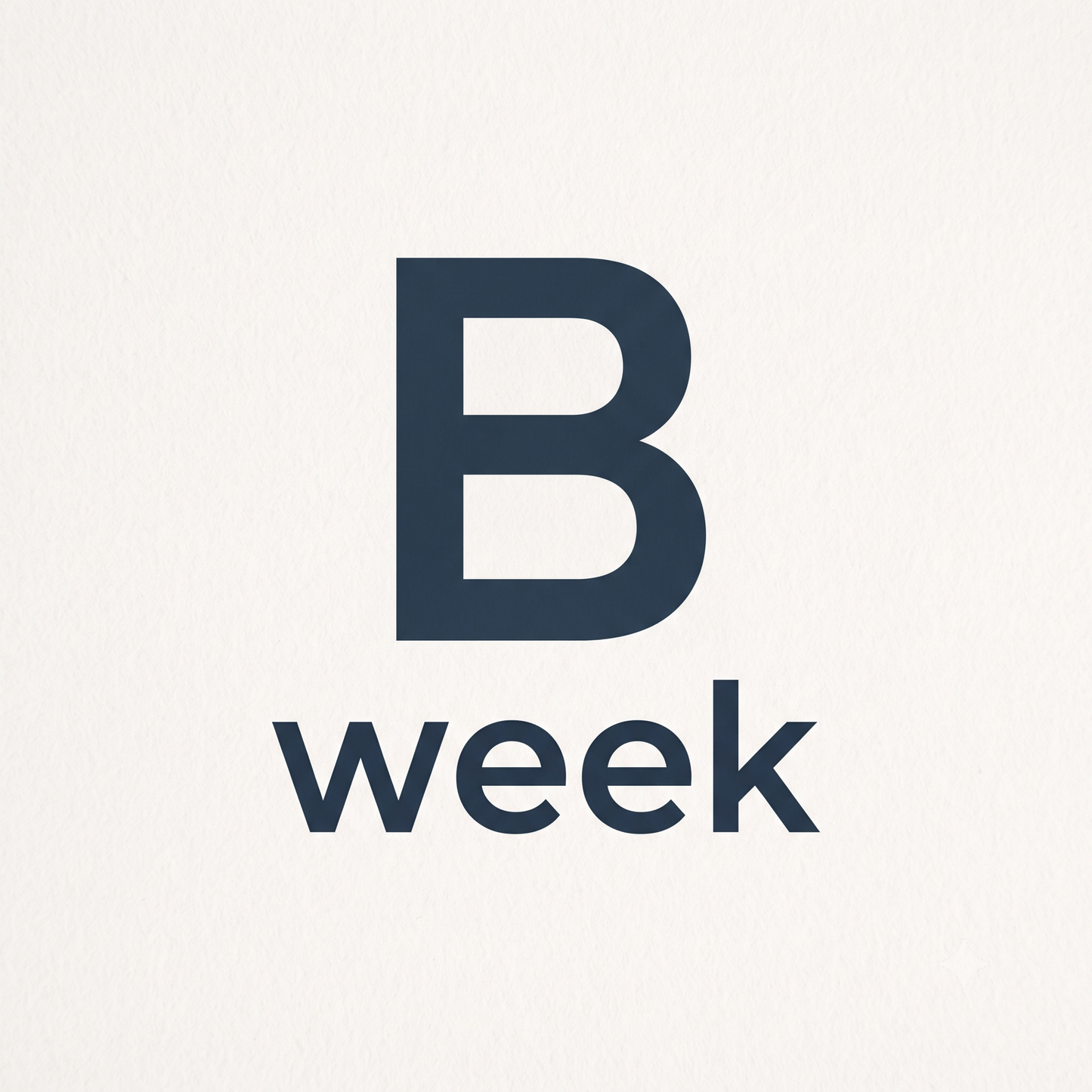 It's B Week