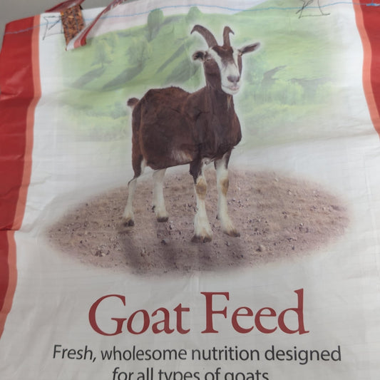 Recycled Feed-Bag Shopping Tote